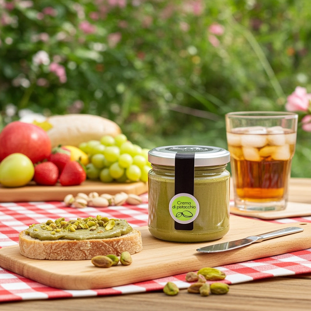 Crema di Pistacchio - La Classica - Sciara La terra del pistacchio Bronte