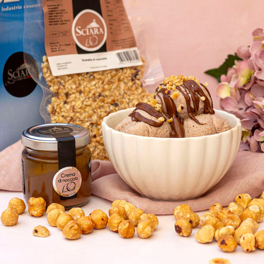 Kit Gelato alla Nocciola - Sciara La terra del pistacchio Bronte