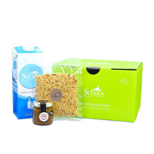 Kit Gelato alla Nocciola - Sciara La terra del pistacchio Bronte