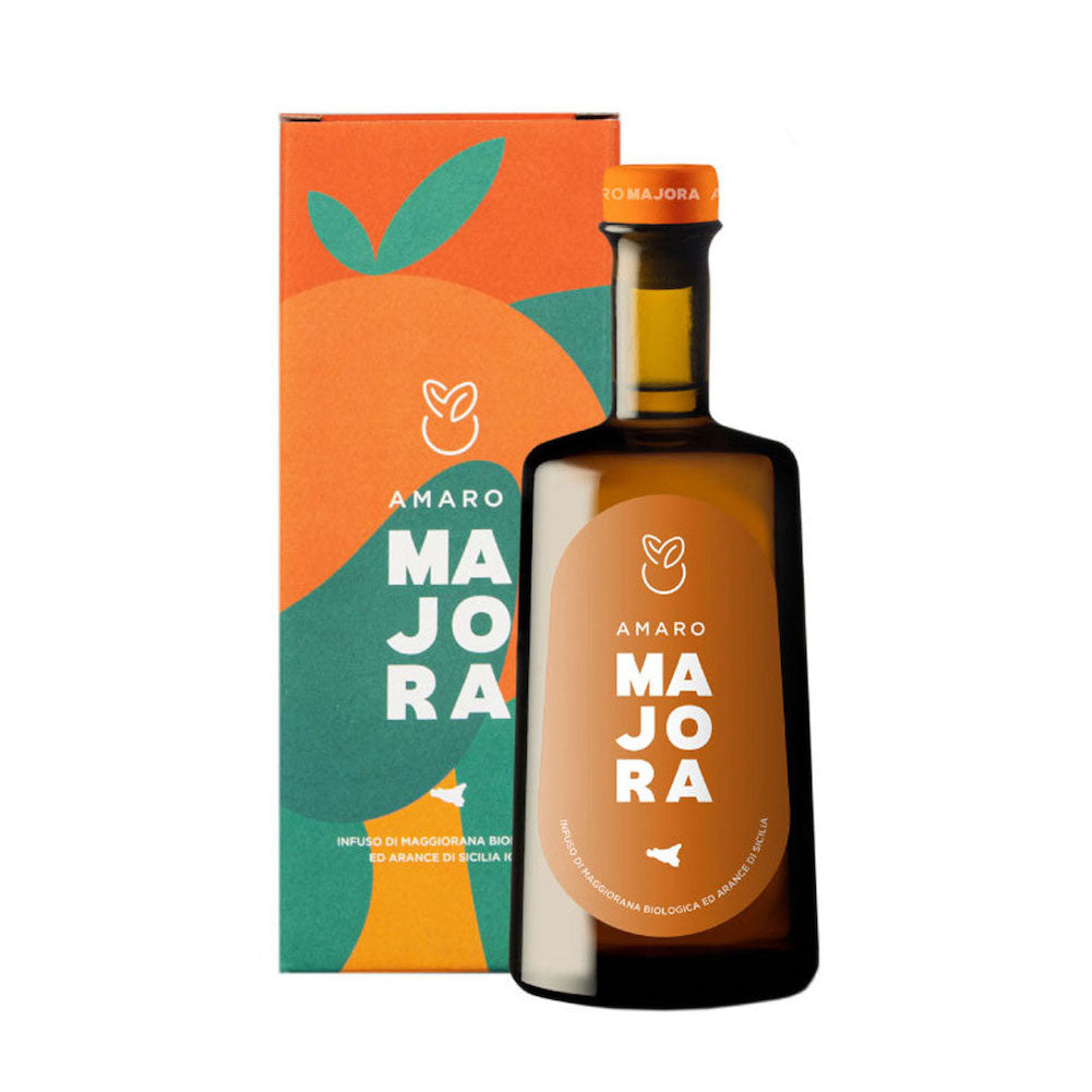 Amaro Majora – Amaro Siciliano alla Maggiorana 500 ml - Sciara La terra del pistacchio Bronte
