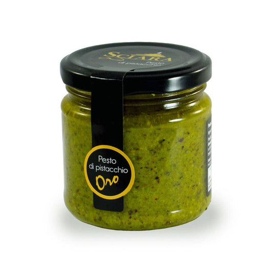 Pesto di Pistacchio in Olio extravergine d'oliva - Sciara La terra del pistacchio Bronte