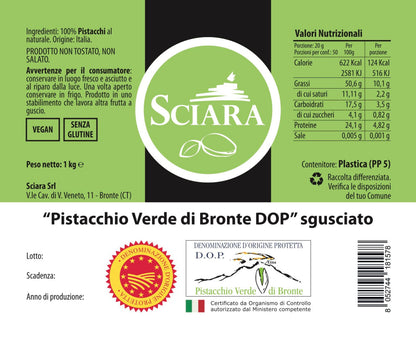 pistacchio di bronte sciara