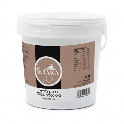 Base per Gelato alla Nocciola - Sciara La terra del pistacchio Bronte