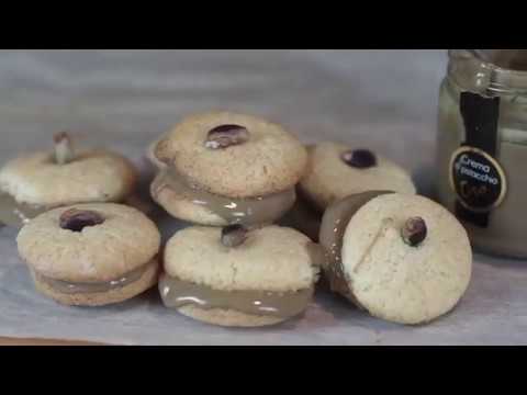 ricetta biscotti con crema di pistacchi vegan